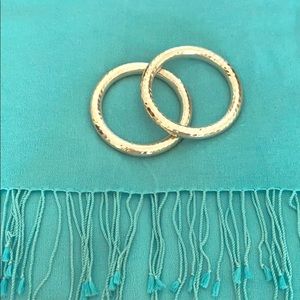 Silpada Hammered Sterling Silver Bangles